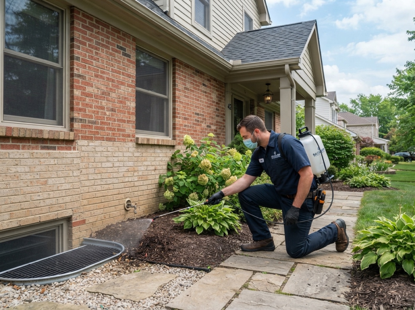 Pest Control professional